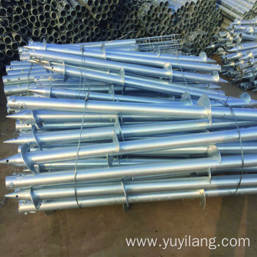 Galvanized Ground Earth Screw Anchor for Solar System